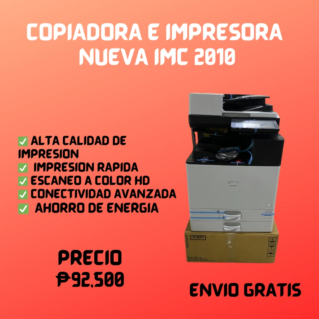 copiadora e impresora nueva IMC 2010