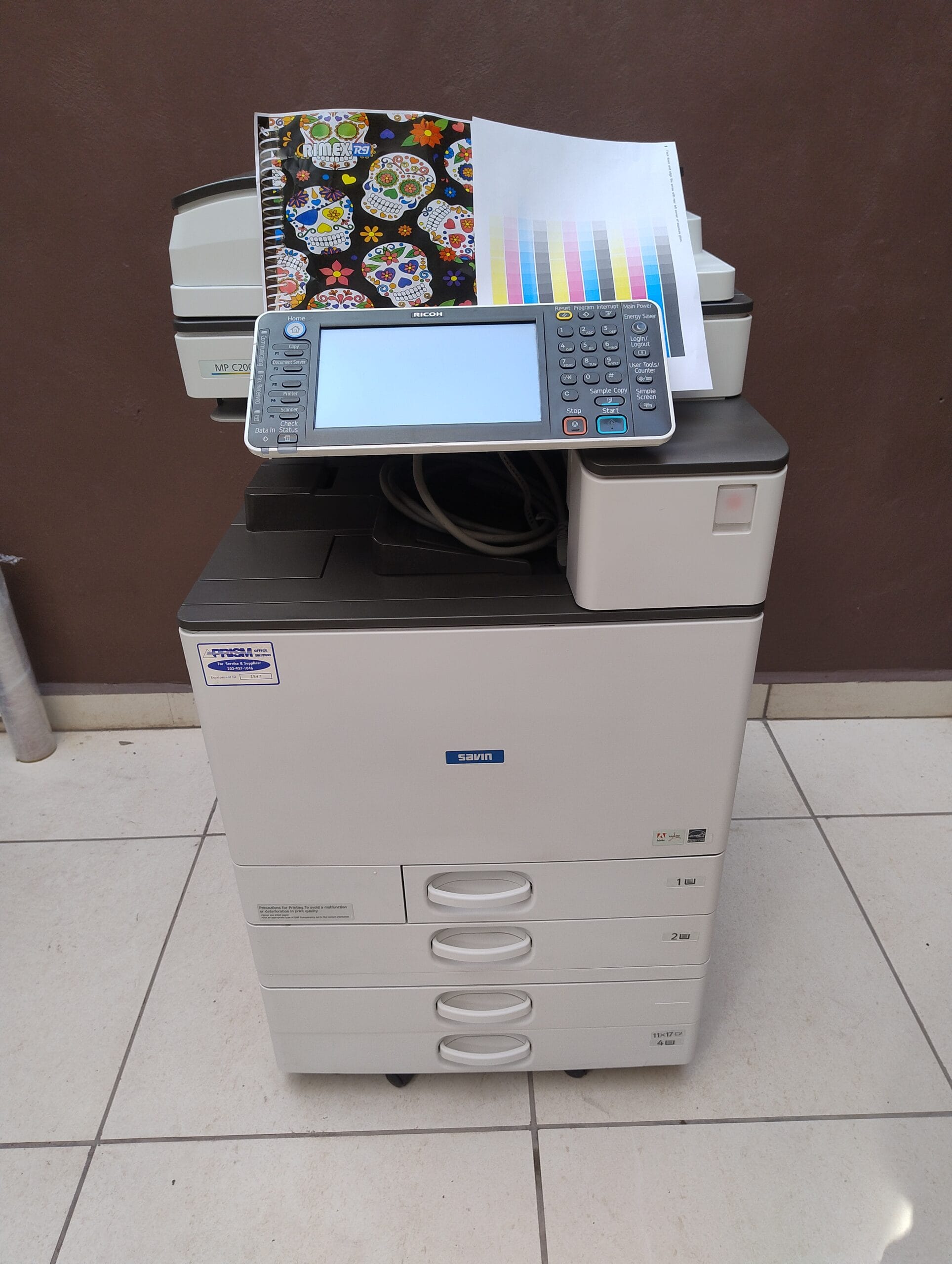 copiadora ricoh