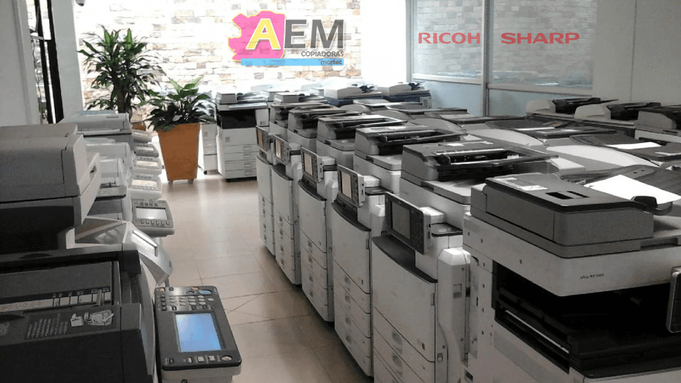 Que tan buenas son las copiadoras RICOH.