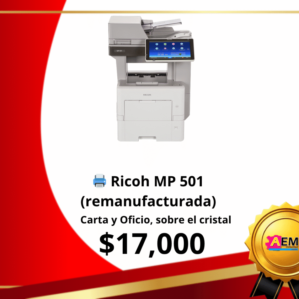 MP 501SPF Impresora multifunción láser en blanco y negro Impresora láser multifunción ByN