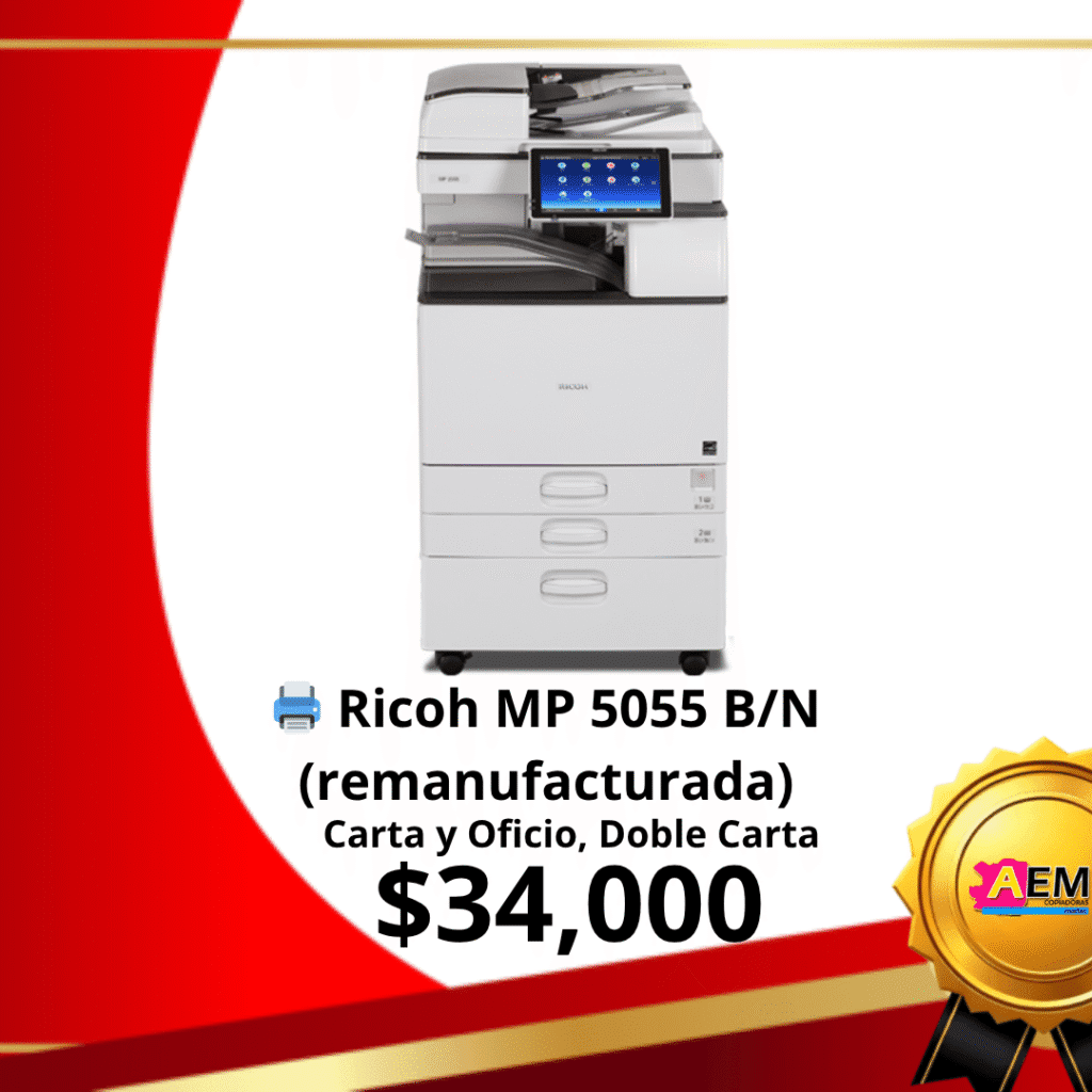 MP 5055 Impresora multifunción láser en blanco y negro Impresora láser multifunción ByN