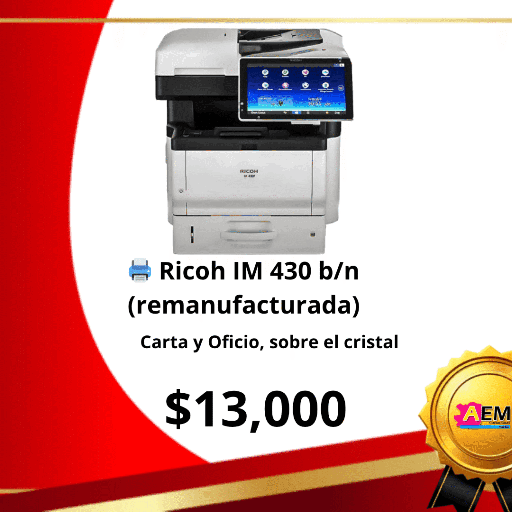 IM 430F Impresora multifunción en blanco y negro Impresora Multifunción ByN