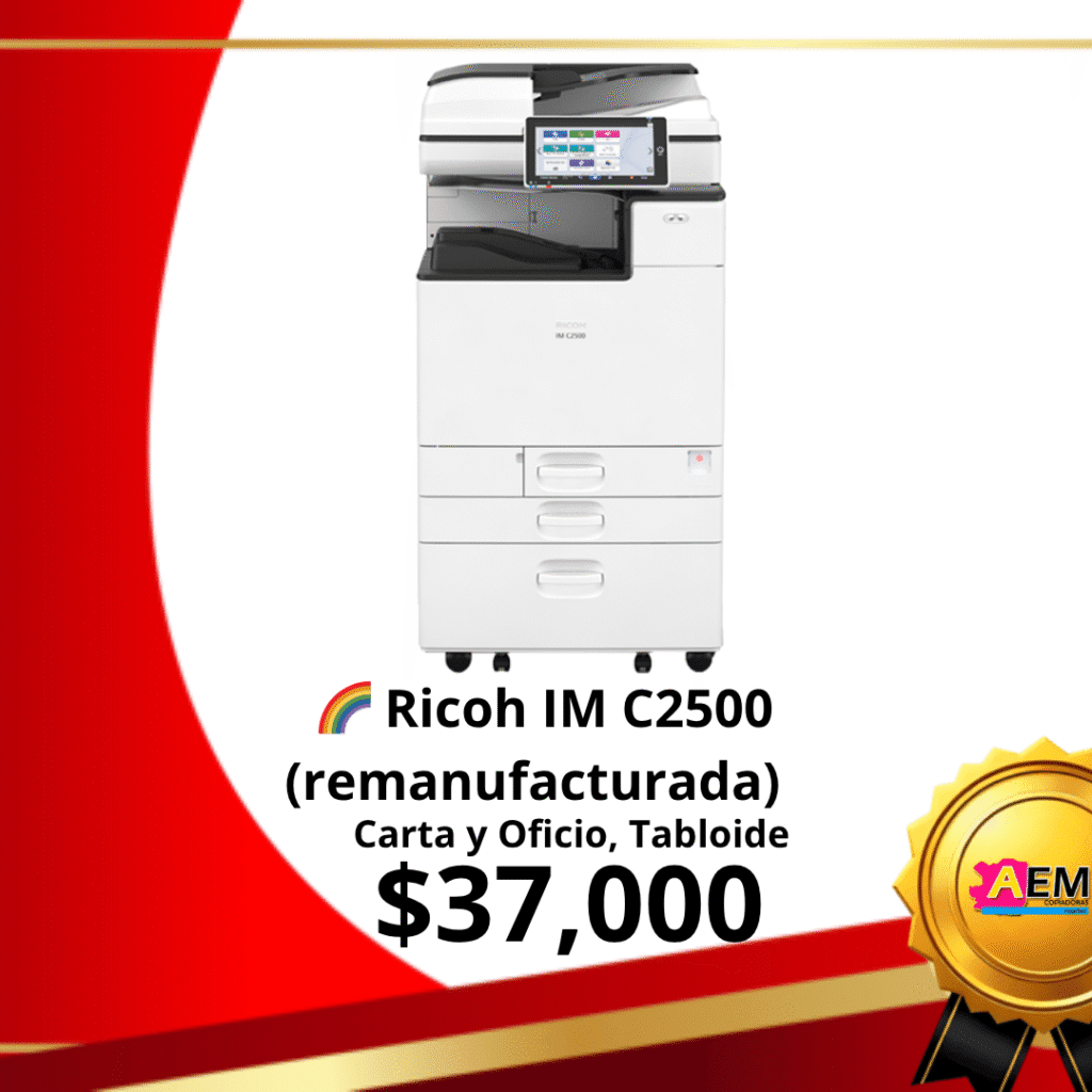 IM C2500 Impresora Multifunción Láser Color Impresora Multifunción Láser Color