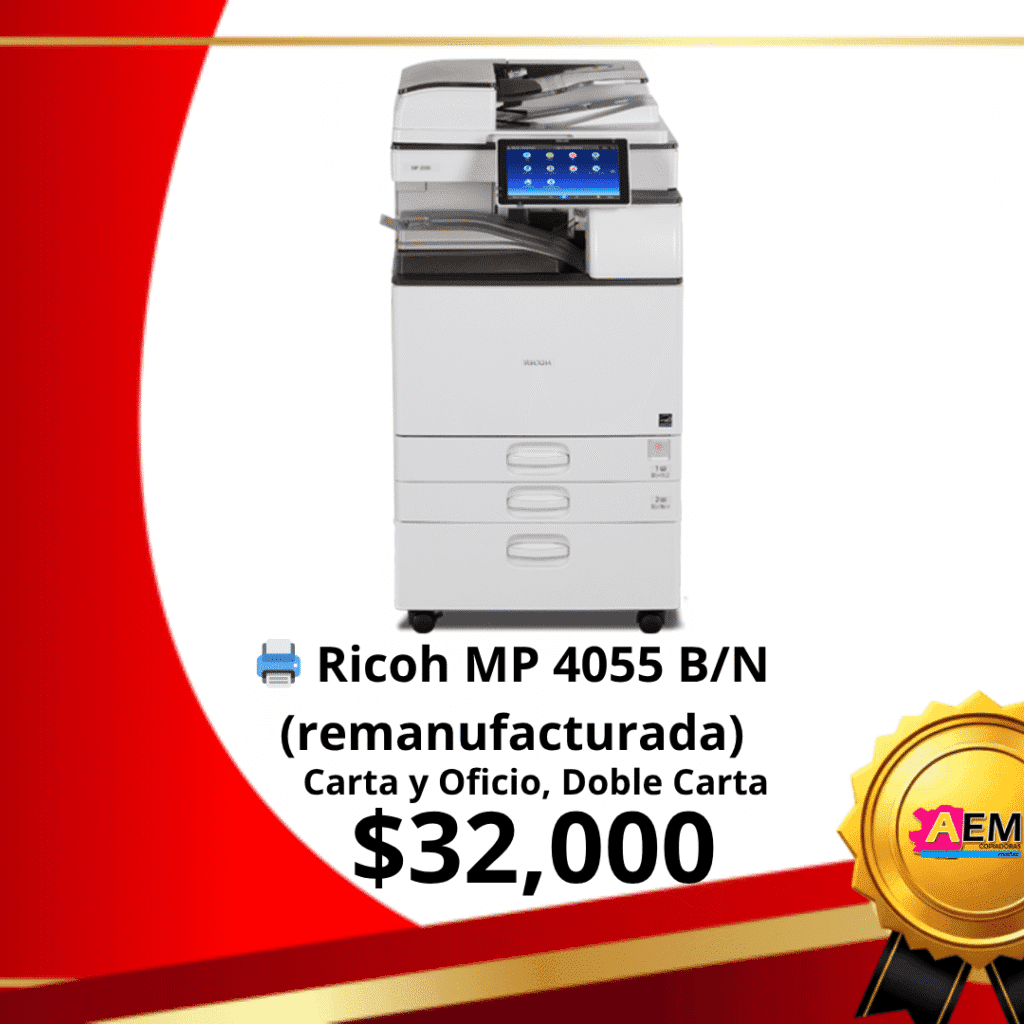 MP 4055 Impresora multifunción láser en blanco y negro Impresora láser multifunción ByN