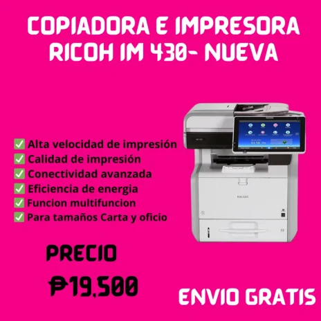 VENTA DE COPIADORAS