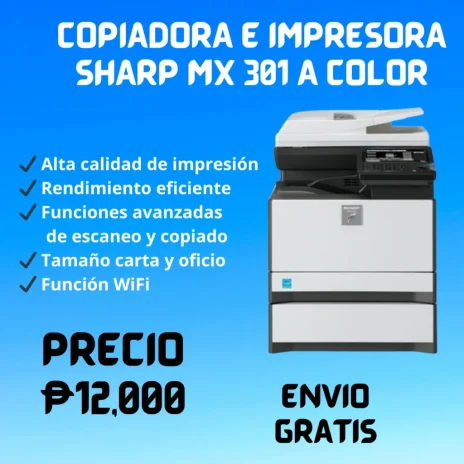 Copiadoras Seminuevas y Remanufacturadas en CDMX